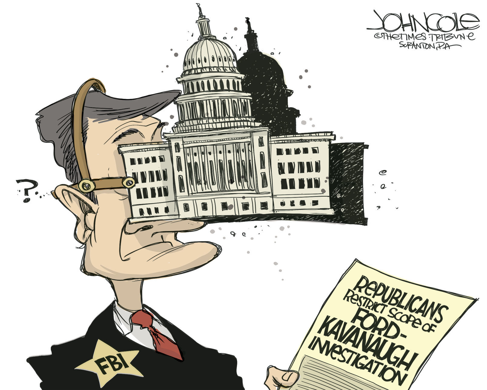 Kavanaugh confirmation cartoon
